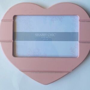 Rachel Ashwell Shabby Chic Pink/Peach Heart Photo Frame